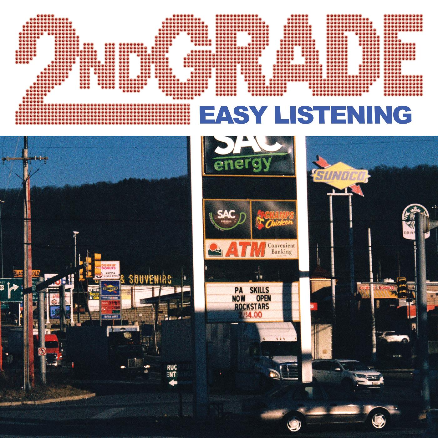2nd Grade | Easy Listening (BLUE VINYL) - Vinyl