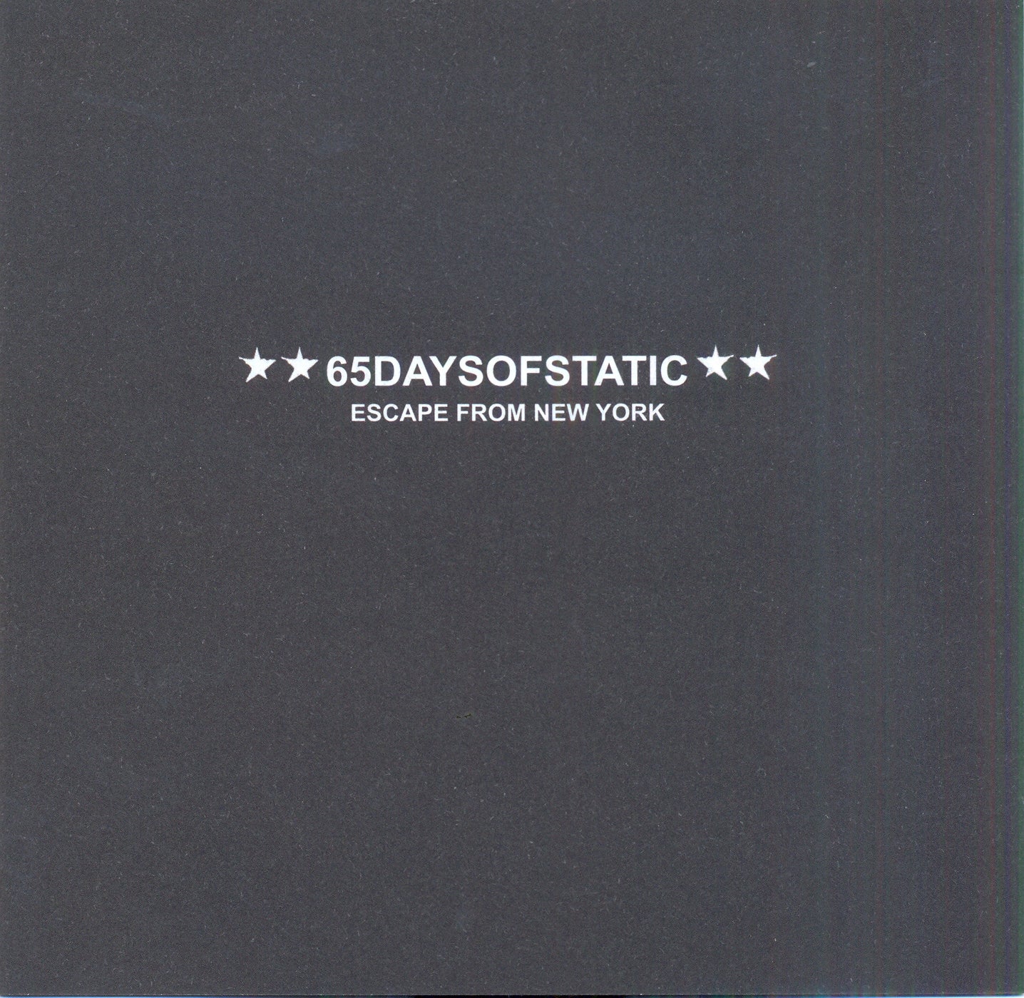 65daysofstatic | Escape From New York (CD+DVD) - CD