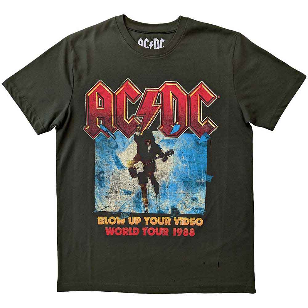 AC/DC | Blow Up Your Video - T-Shirt Green