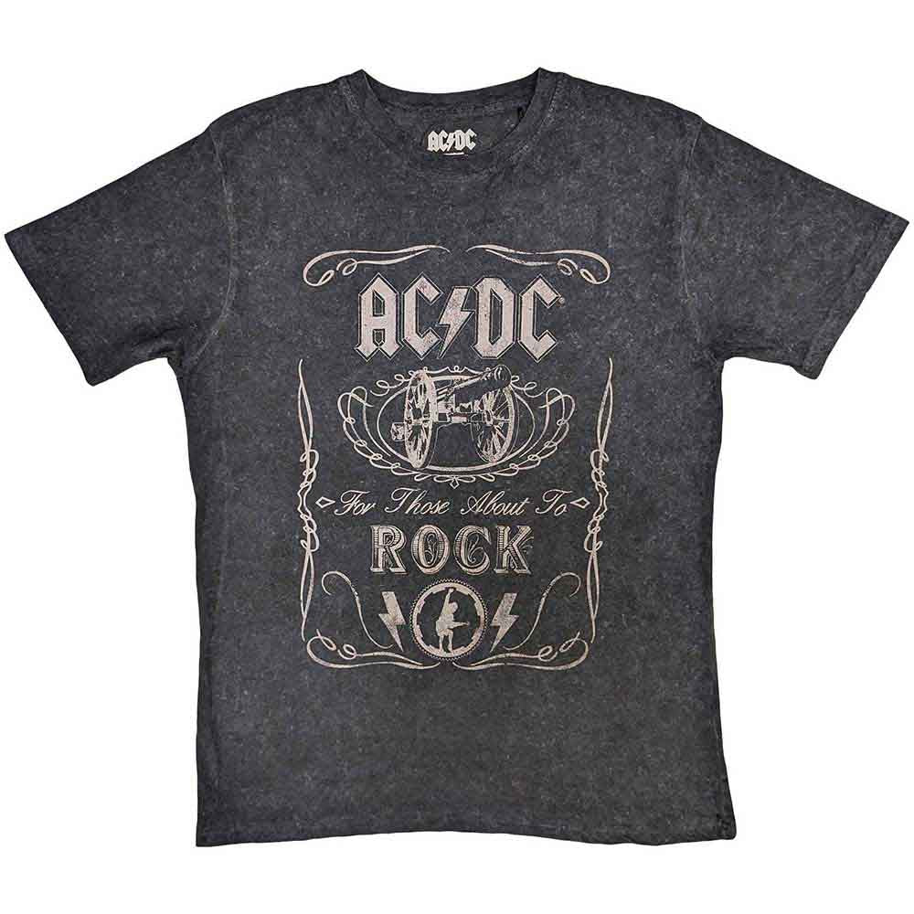 AC/DC | Cannon Swig - T-Shirt Black
