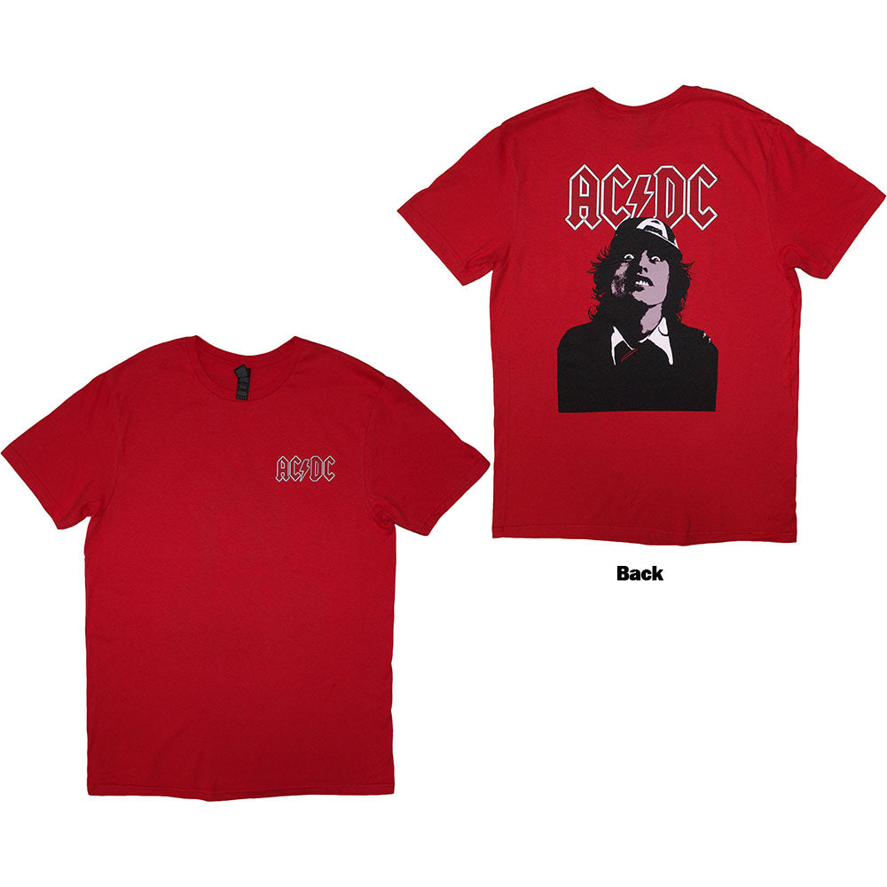 AC/DC | Mini Logo / Lock Up Your Daughters - Red