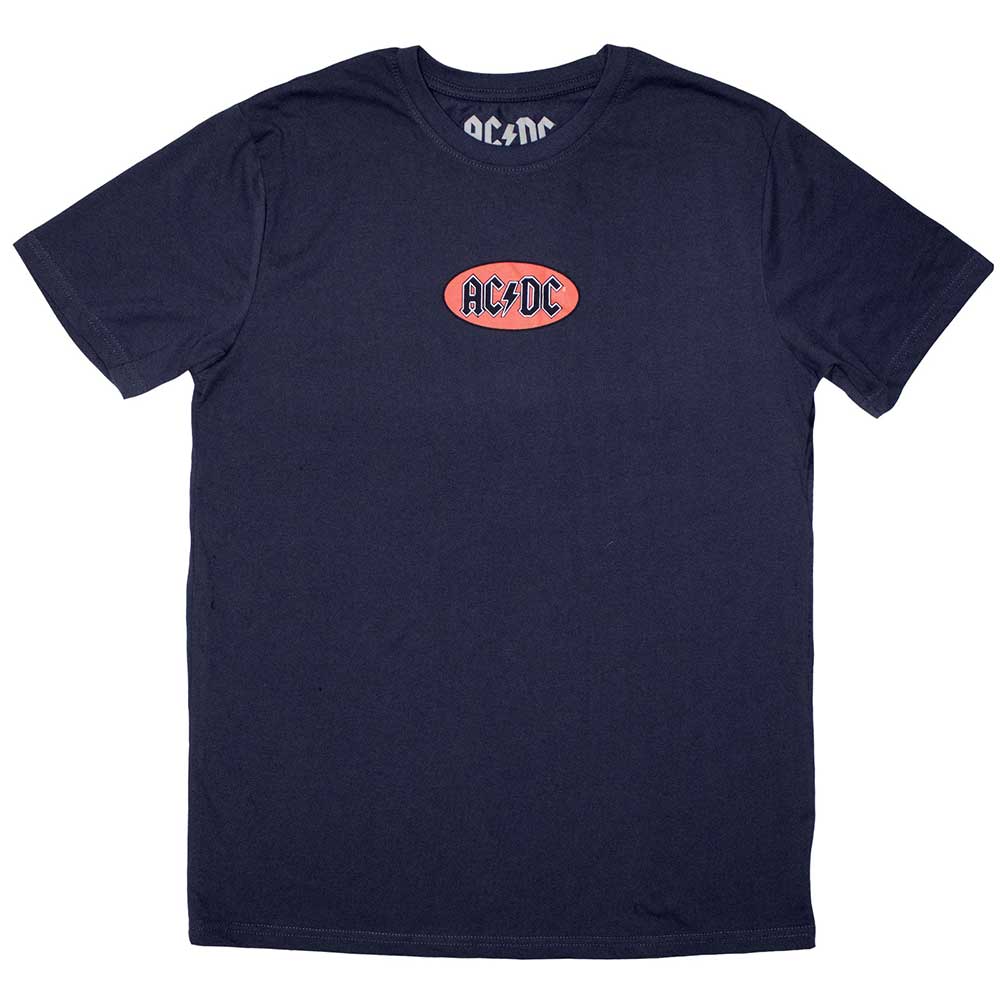 AC/DC | Mini Oval Logo - Blue