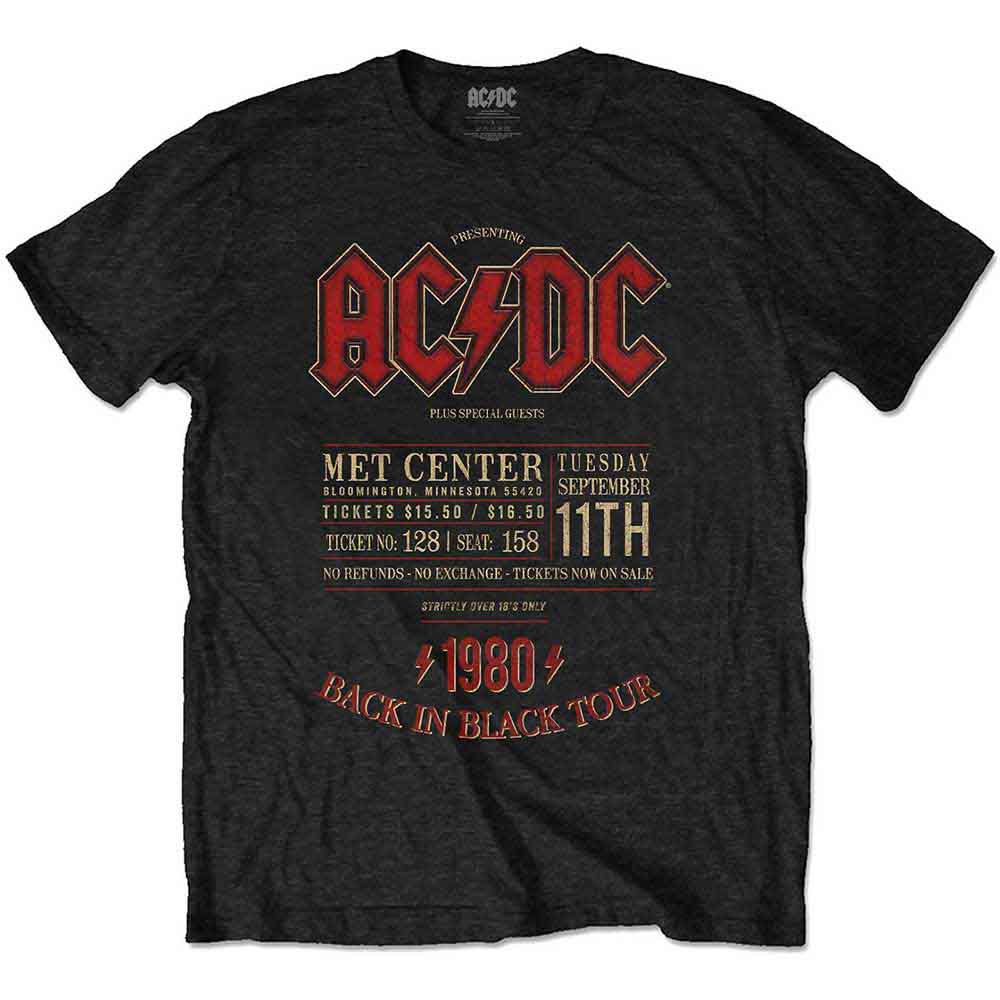 AC/DC | Minnesota '80 - Black