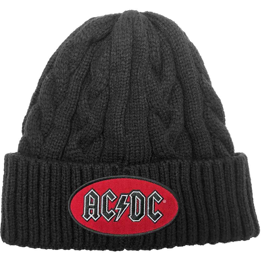 AC/DC | Oval Logo - Hat Black