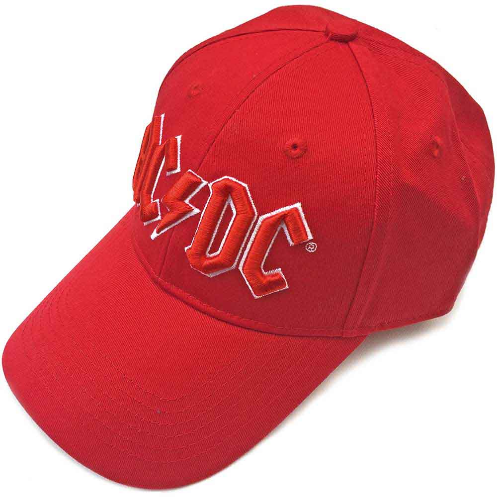 AC/DC | Red Logo - Hat Red