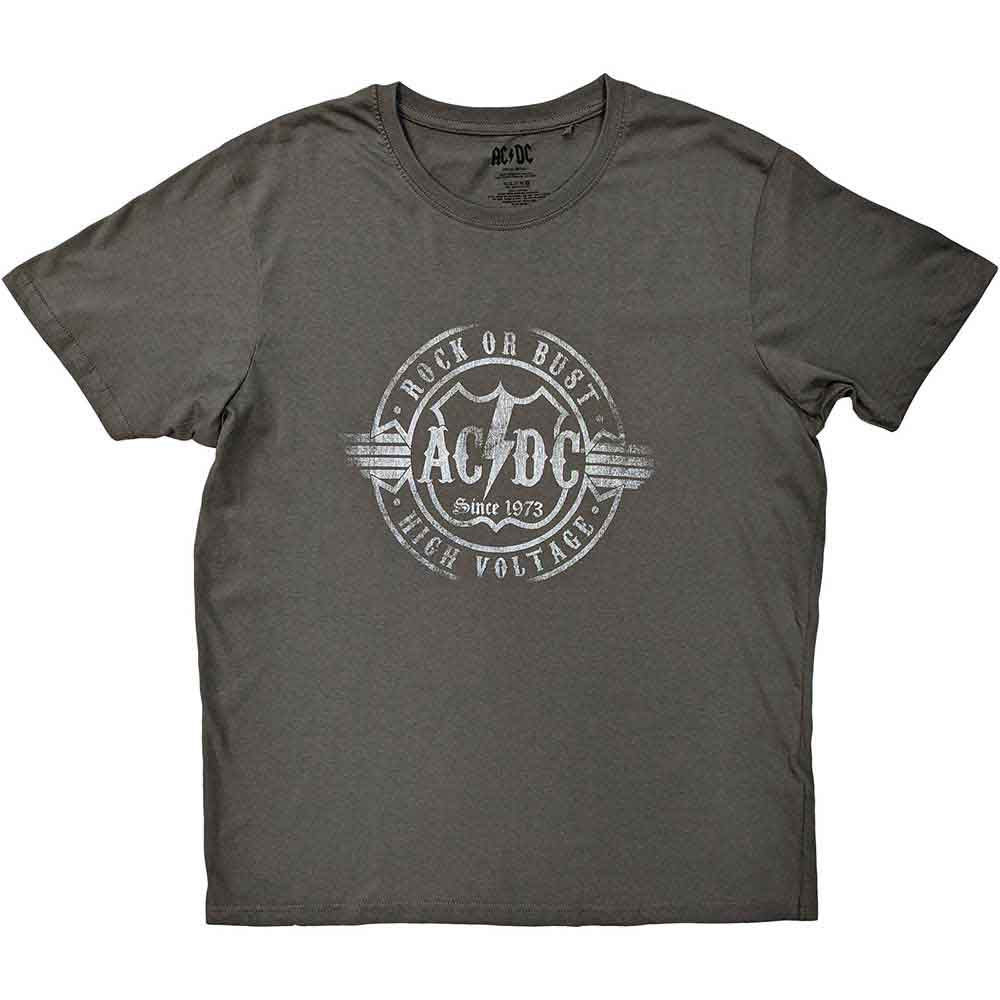 AC/DC | Rock or Bust - T-Shirt Grey