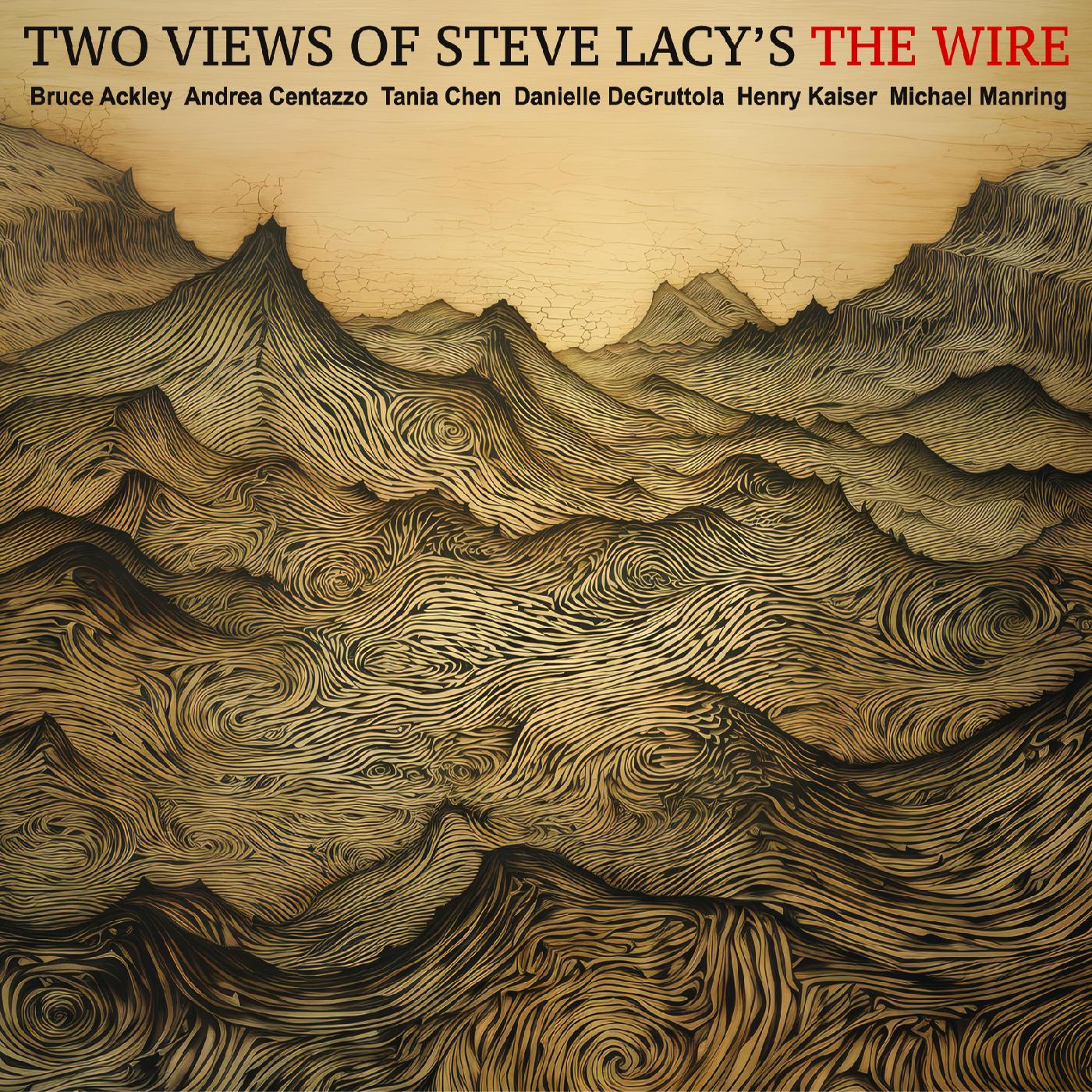 Ackley-Chen-Centazzo-DeGruttola-Kaiser-Manring | TWO VIEWS OF STEVE LACYS THE WIRE - CD