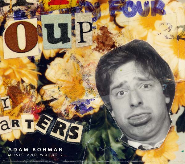 ADAM BOHMAN | Music and Words 2 - CD
