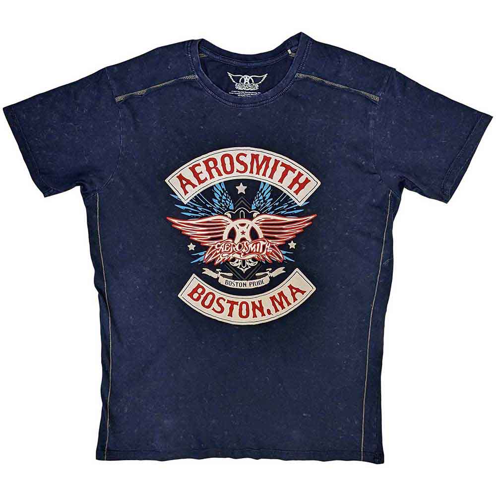 Aerosmith | Boston Pride - T-Shirt Blue