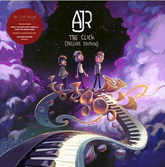 Ajr | The Click (Deluxe Edition, The Click (Deluxe Edition, Ghostly Red Colored Vinyl) (2 Lp's) - Vinyl