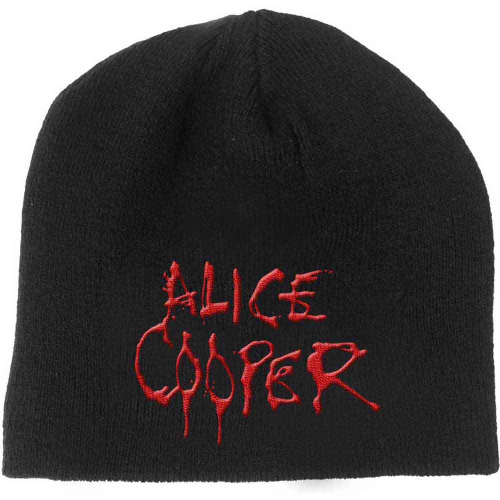 Alice Cooper | Dripping Logo - Hat Black