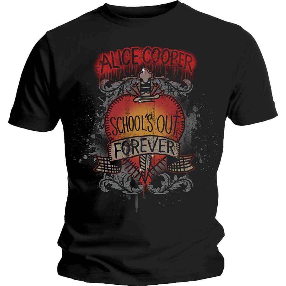 Alice Cooper | Schools Out Dagger - T-Shirt Black