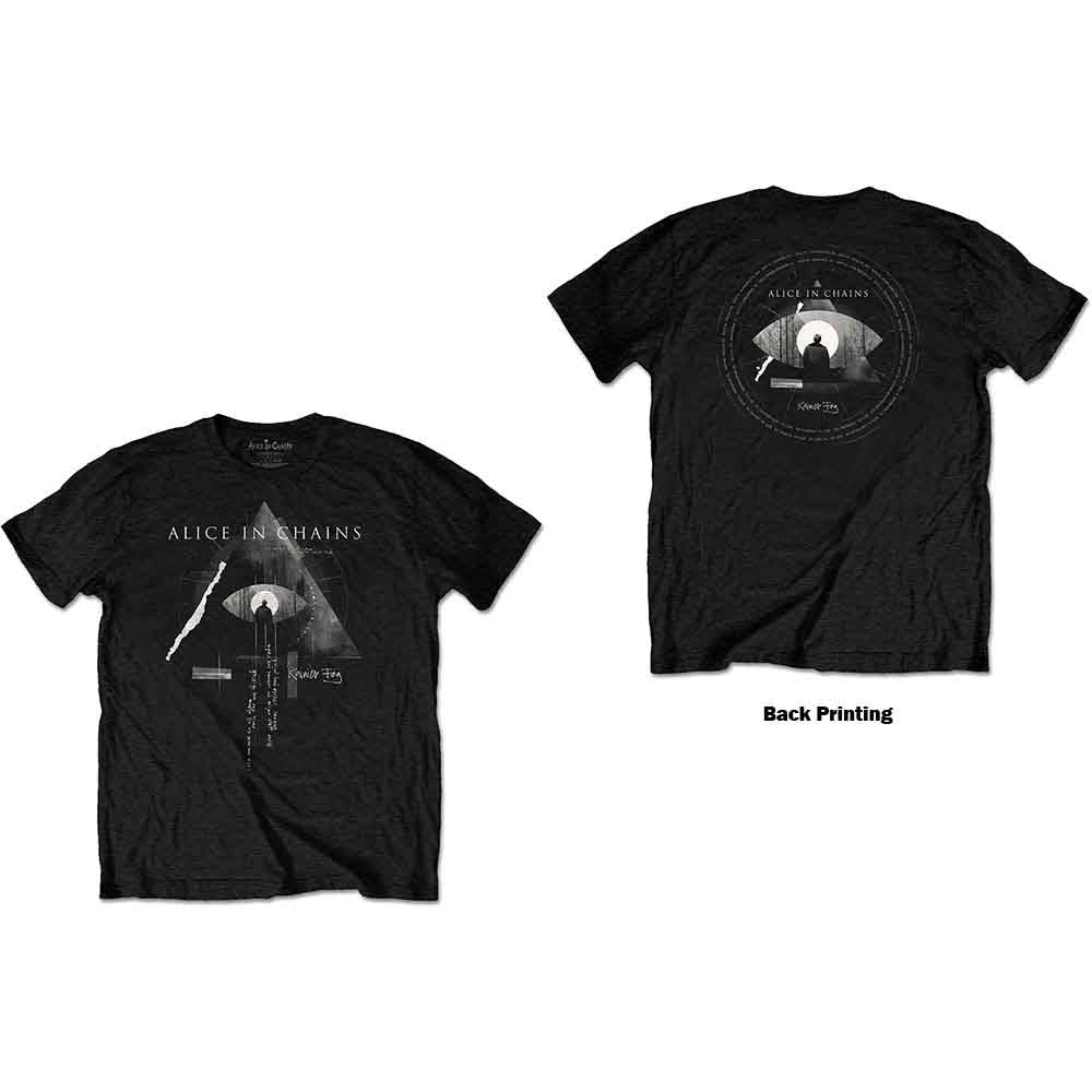 Alice In Chains | Fog Mountain - T-Shirt Black