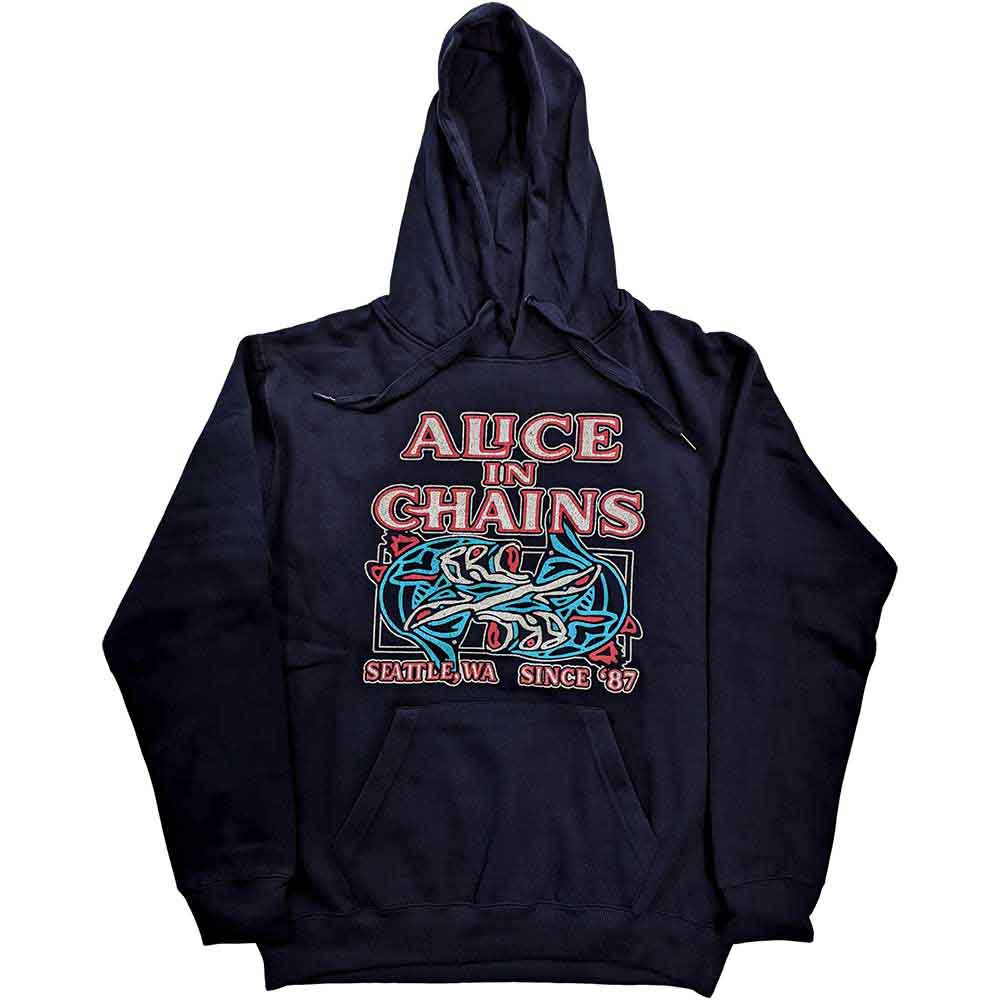 Alice In Chains | Totem Fish - Sweatshirt Blue