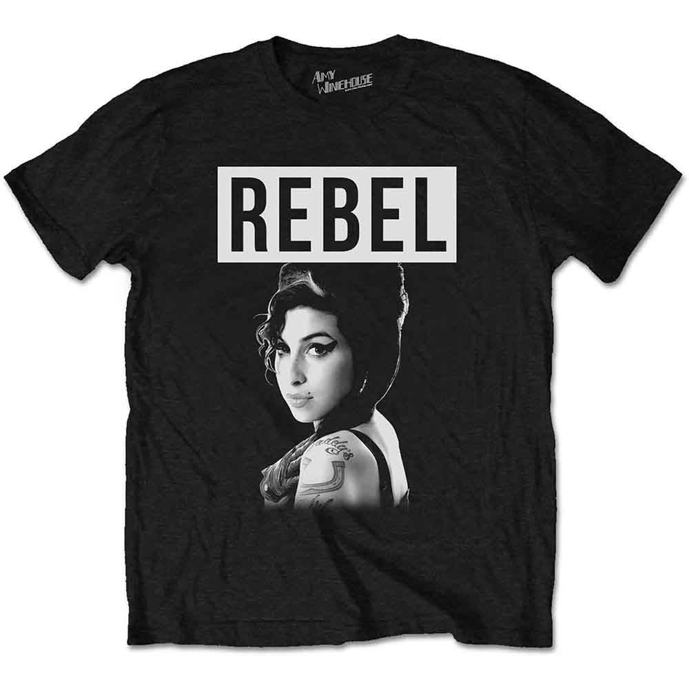 Amy Winehouse | Rebel - T-Shirt Black