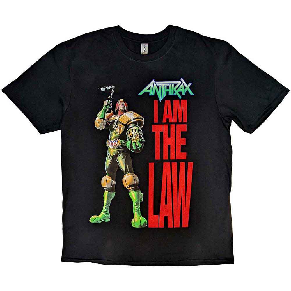 Anthrax | I am the Law - T-Shirt Black