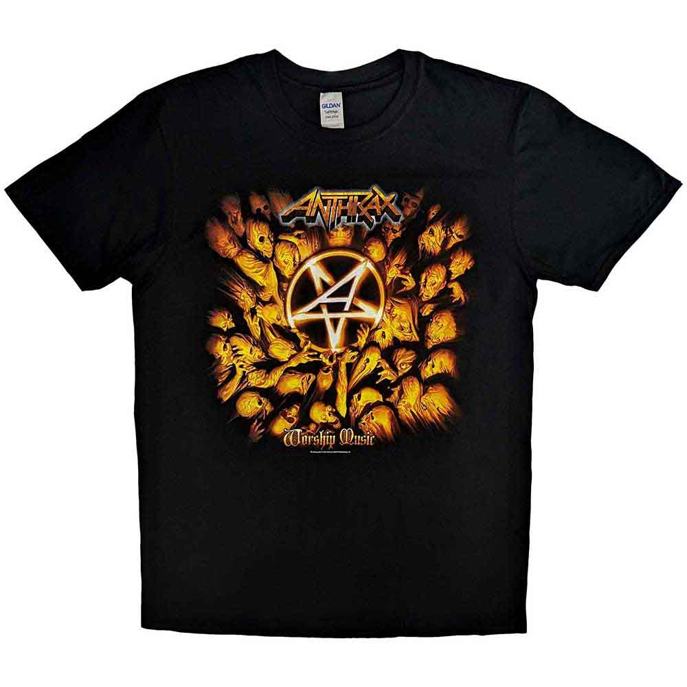 Anthrax | Worship Music - T-Shirt Black