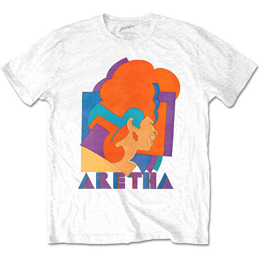 Aretha Franklin | Milton Graphic - T-Shirt White