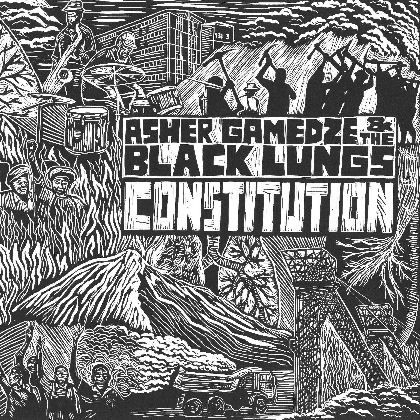 Asher & The Black Lungs Gamedze | Constitution - CD