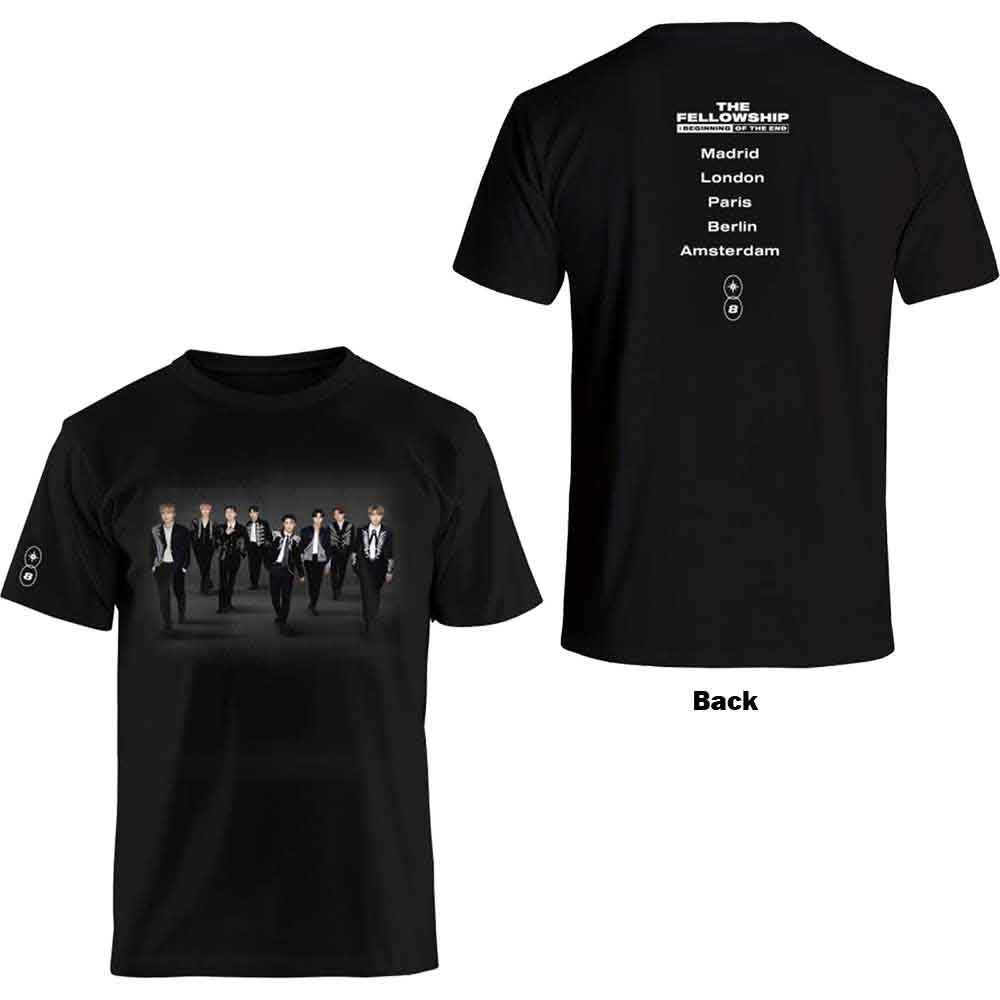 ATEEZ | Fellowship Tour Euro Photo - T-Shirt Black