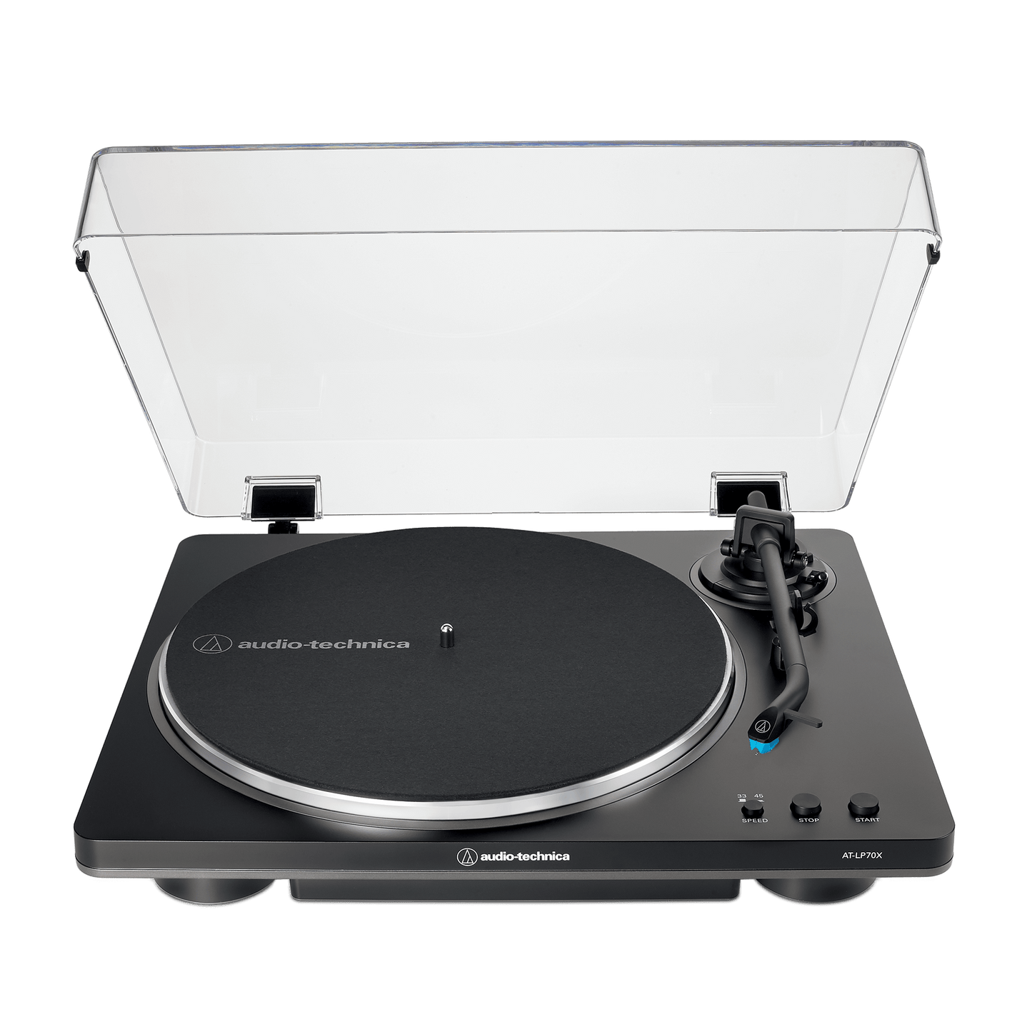 Audio-Technica | AT-LP70X-BG - FULLY AUTO BELT-DRIVE TT, BLACK/GREY - Turntables