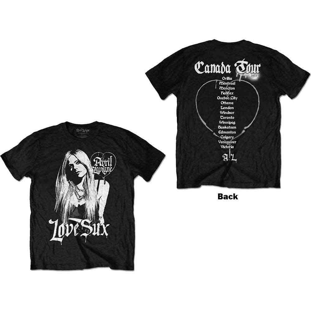 Avril Lavigne | Love Sux - T-Shirt Black