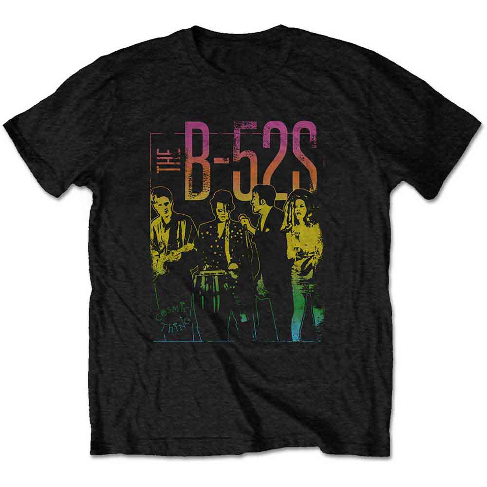 B52s | Cosmic Thing - T-Shirt Black