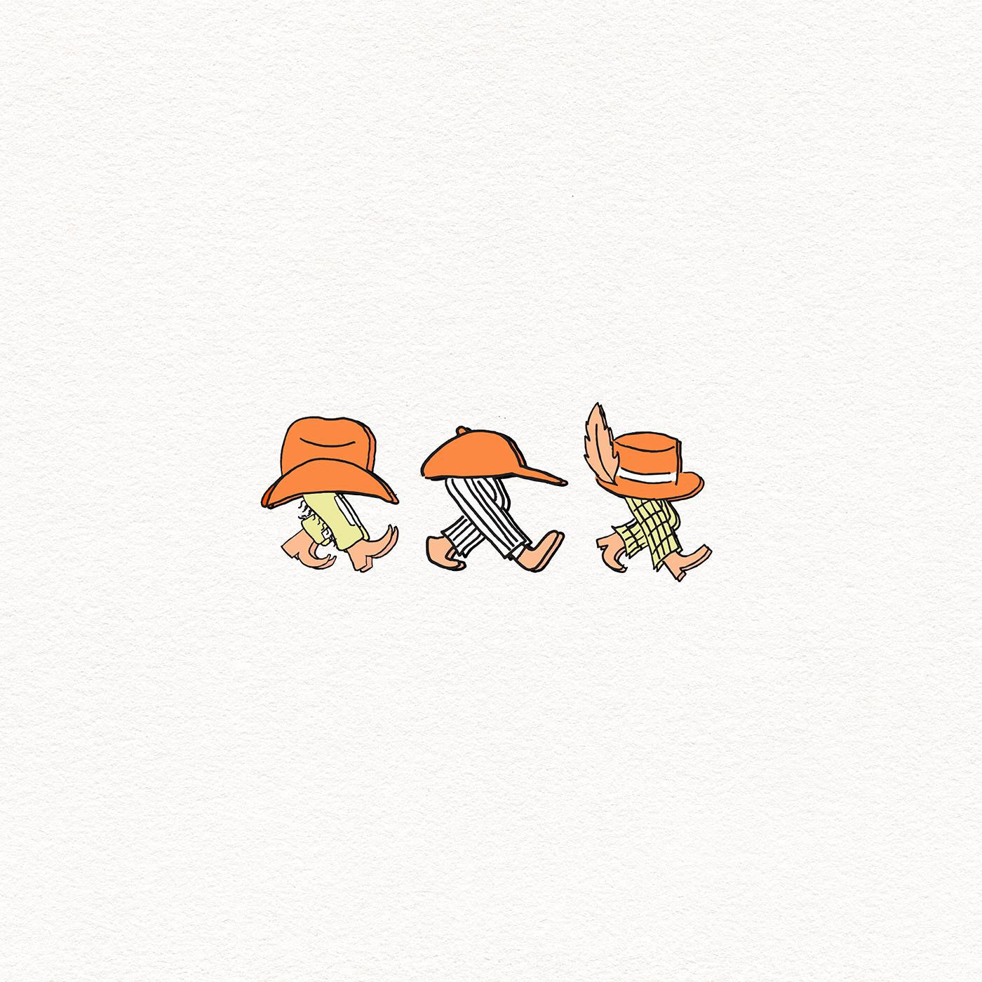 Bad Bad Hats | Walkman (Orange Crush Vinyl) - Vinyl