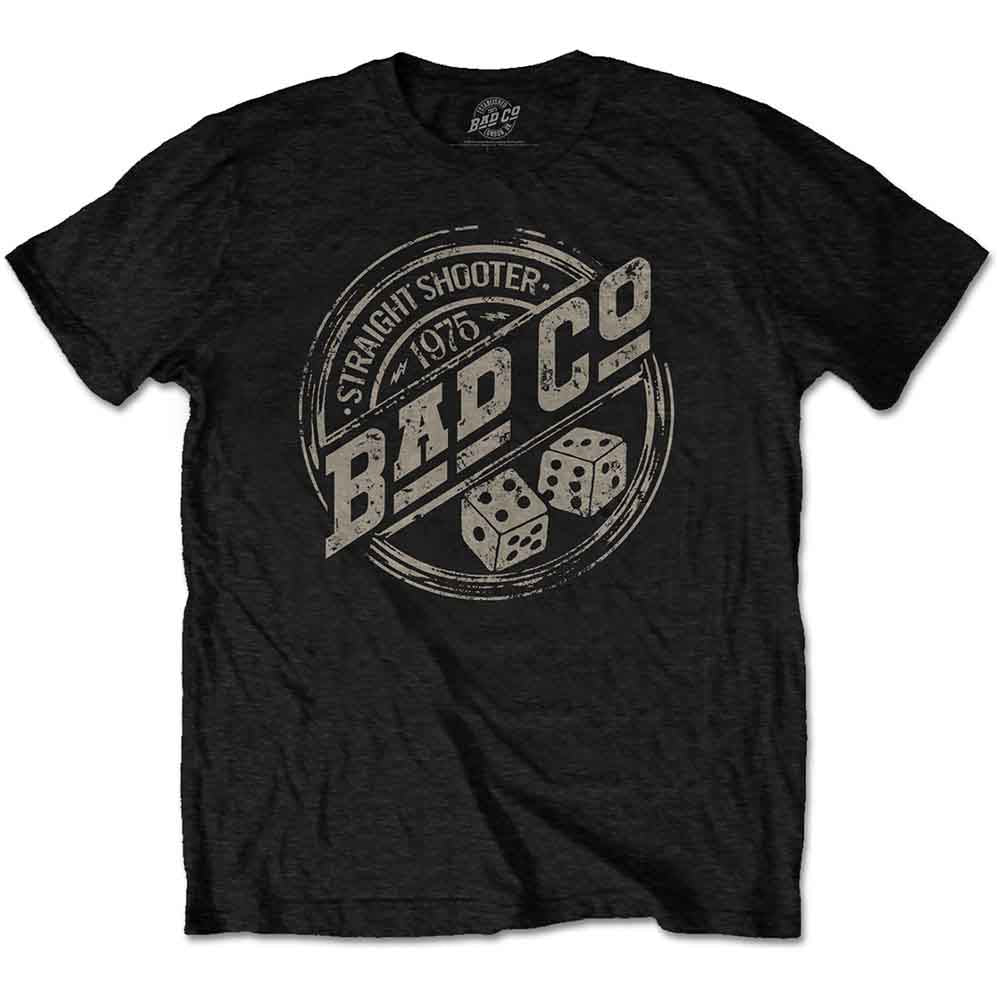 Bad Company | Straight Shooter Roundel - T-Shirt Black