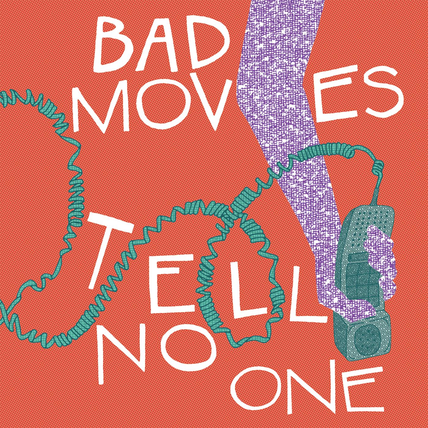 Bad Moves | Tell No One (TRANSLUCENT PURPLE VINYL) - Vinyl
