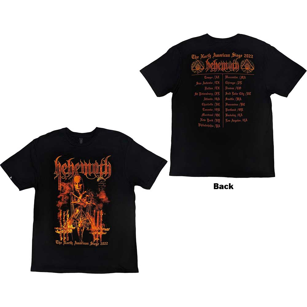 Behemoth | North American Tour '22 Puppet Master - T-Shirt Black