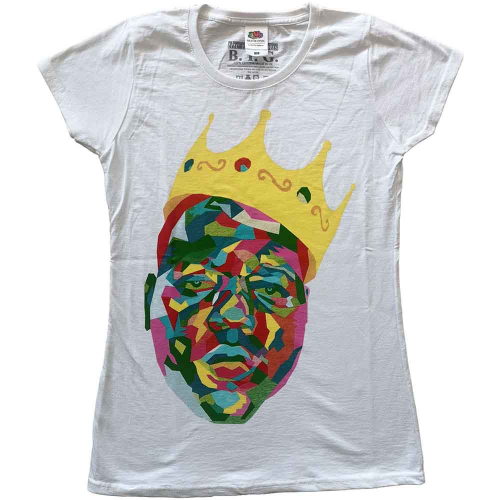 Biggie Smalls | Crown - T-Shirt White