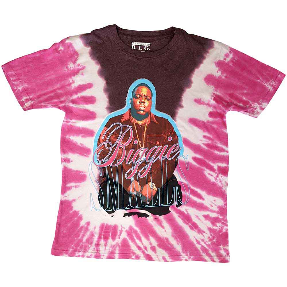 Biggie Smalls | Neon Glow - T-Shirt Pink