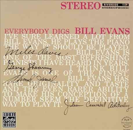 Bill Evans | Everybody Digs Bill Evans - Vinyl