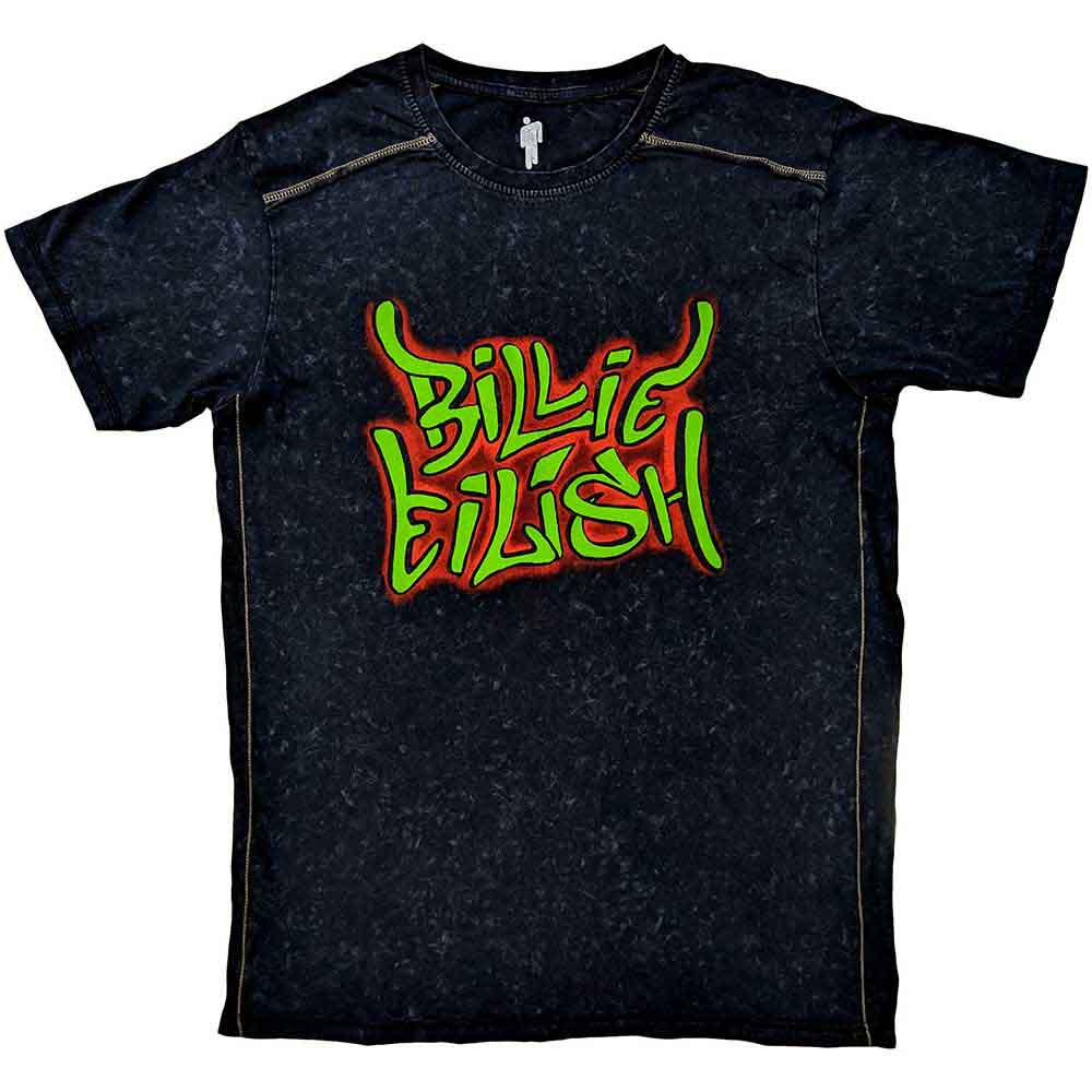 Billie Eilish | Graffiti - T-Shirt Black