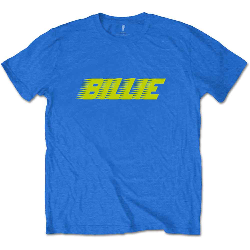 Billie Eilish | Racer Logo - T-Shirt Blue