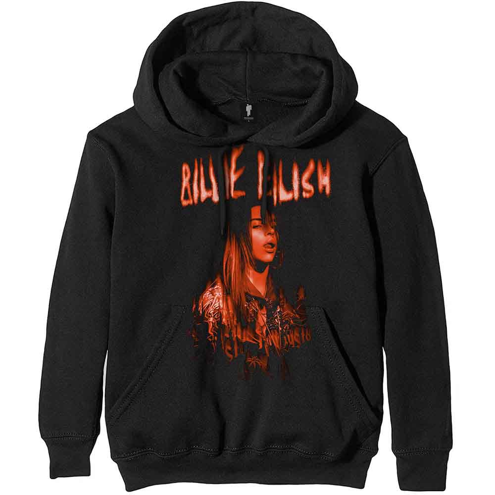 Billie Eilish | Spooky Logo - Sweatshirt Black