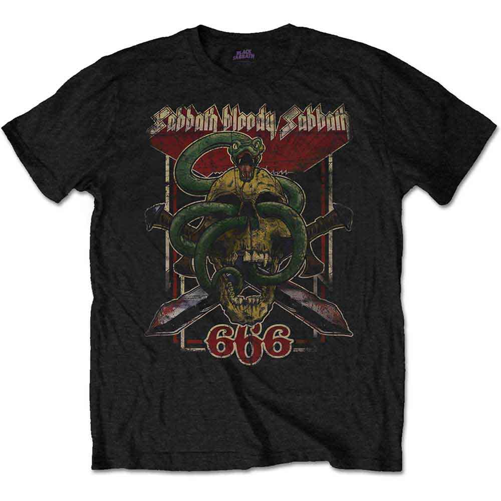 Black Sabbath | Bloody Sabbath 666 - T-Shirt Black