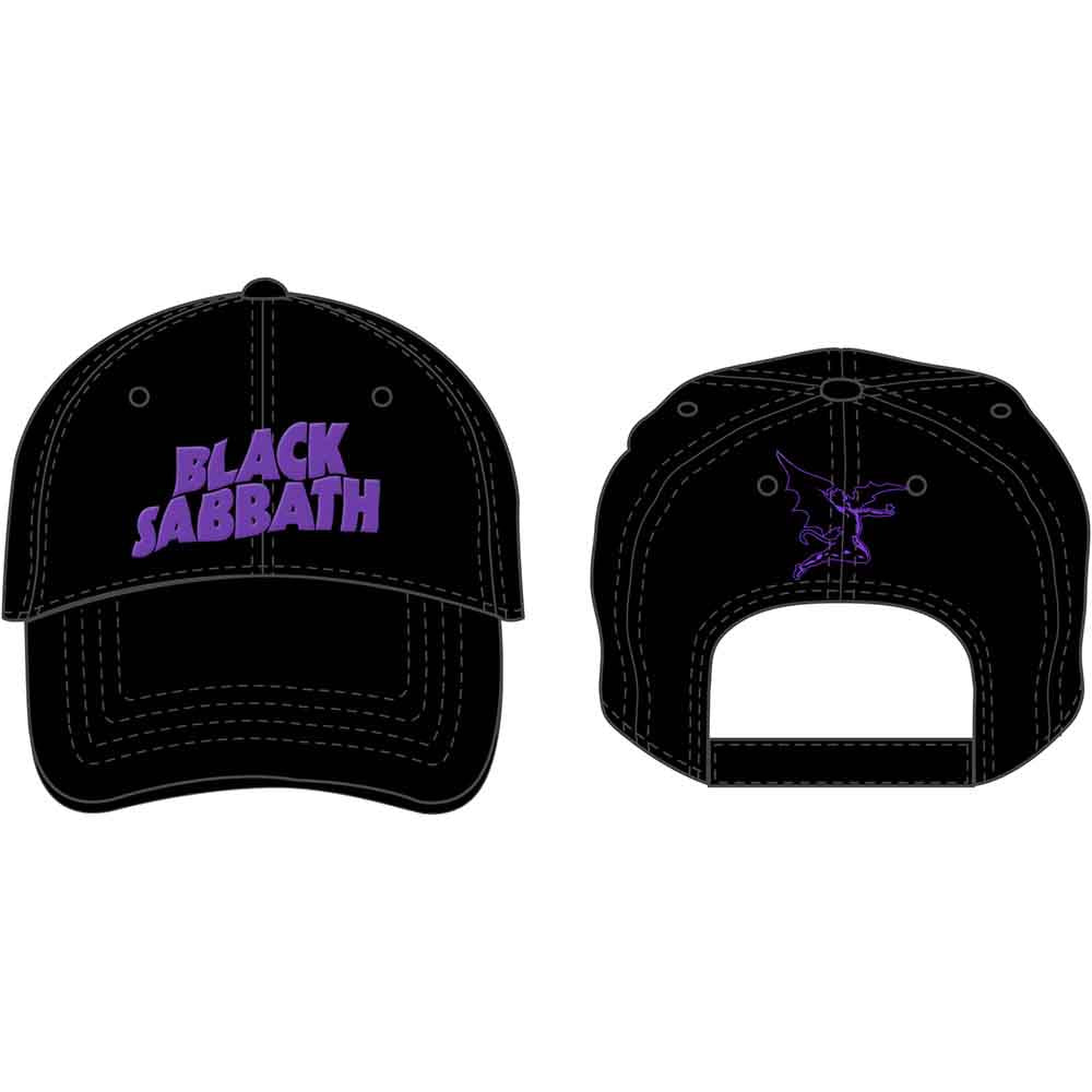 Black Sabbath | Demon & Logo - Hat Black
