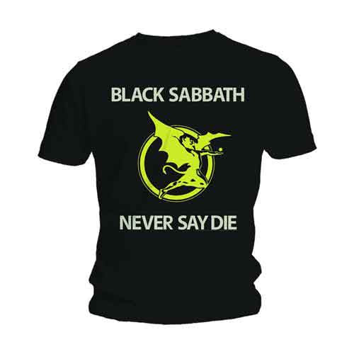 Black Sabbath | Never Say Die - T-Shirt Black