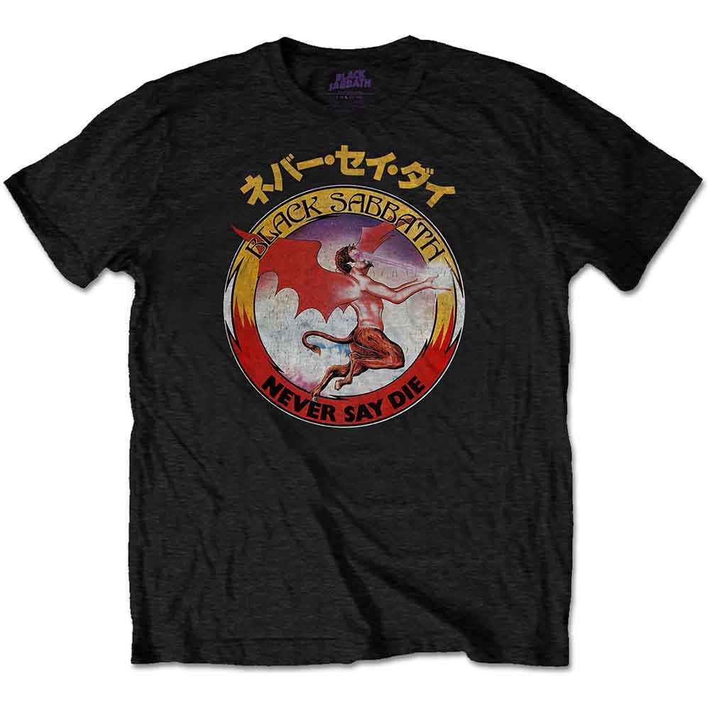 Black Sabbath | Reversed Logo - T-Shirt Black