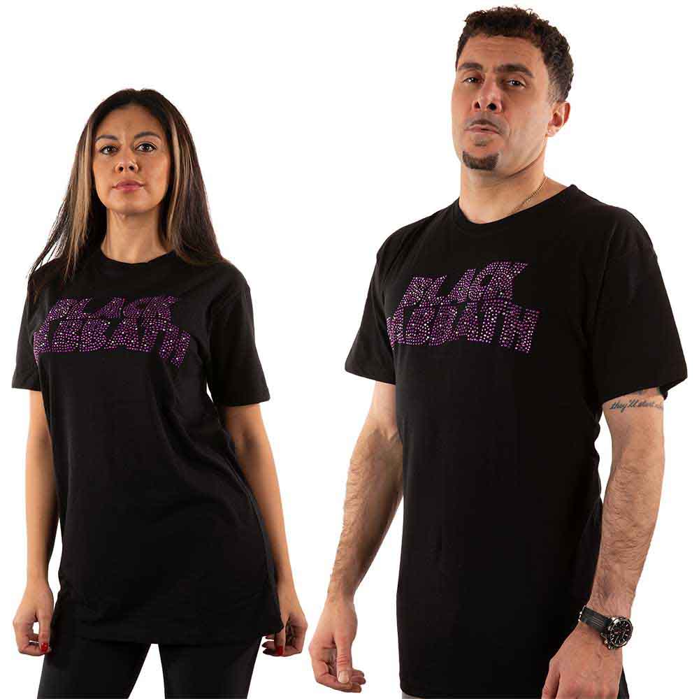 Black Sabbath | Wavy Logo - T-Shirt Black