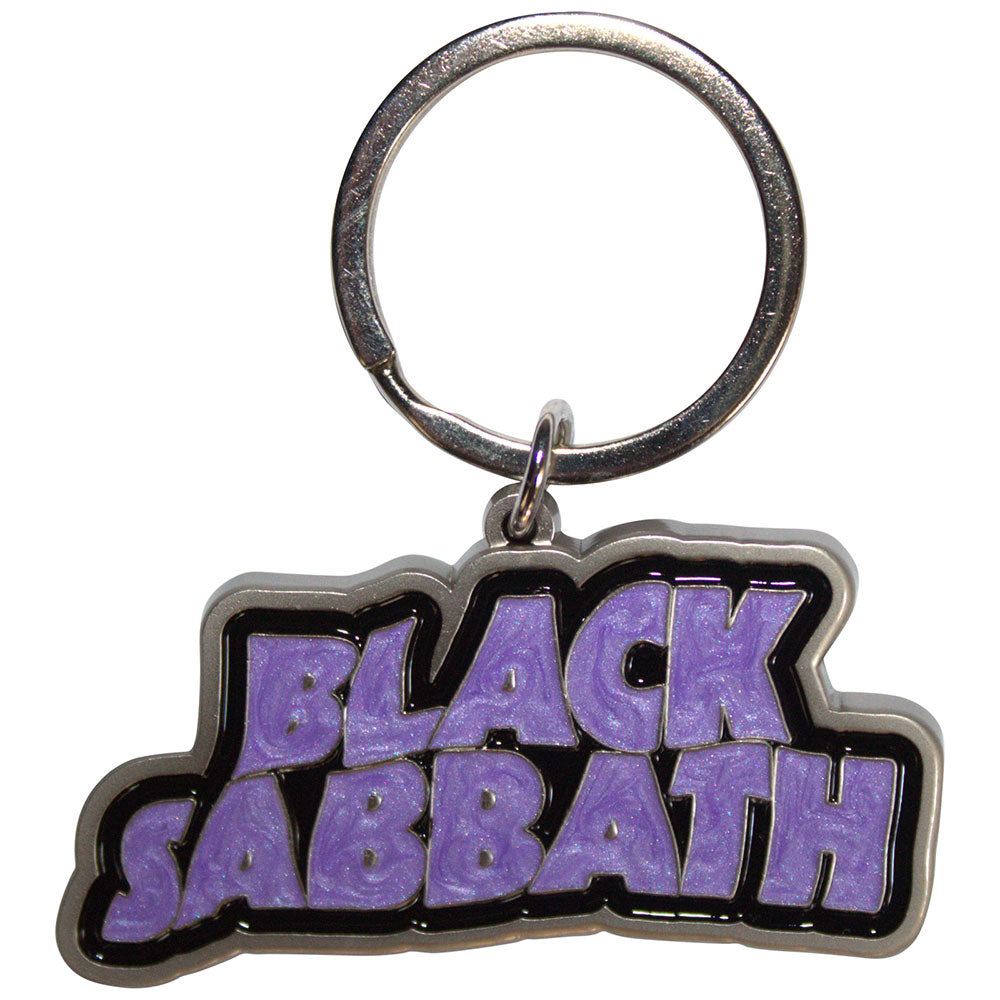 Black Sabbath | Wavy Logo Bordered -