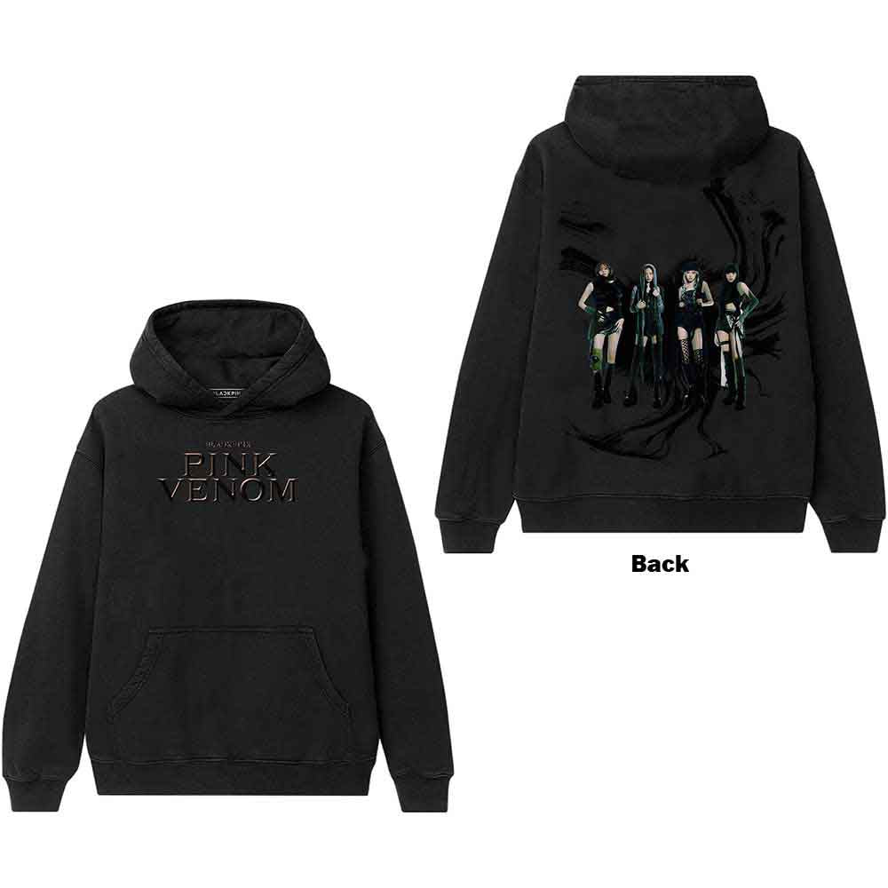 BLACKPINK | Pink Venom Oil Stroke - Sweatshirt Black