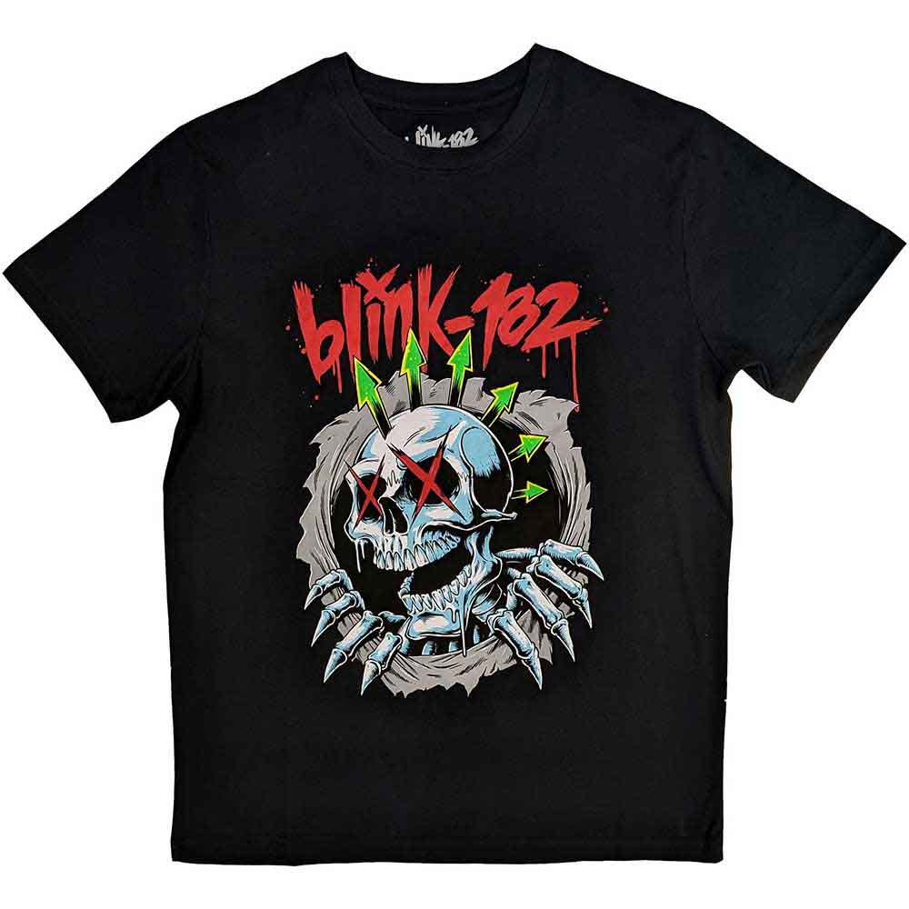Blink-182 | Six Arrow Skull - T-Shirt Black