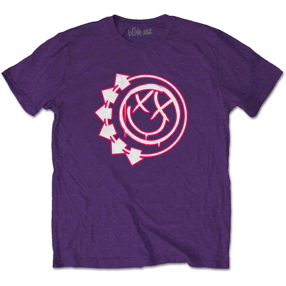 Blink-182 | Six Arrow Smile - T-Shirt Purple