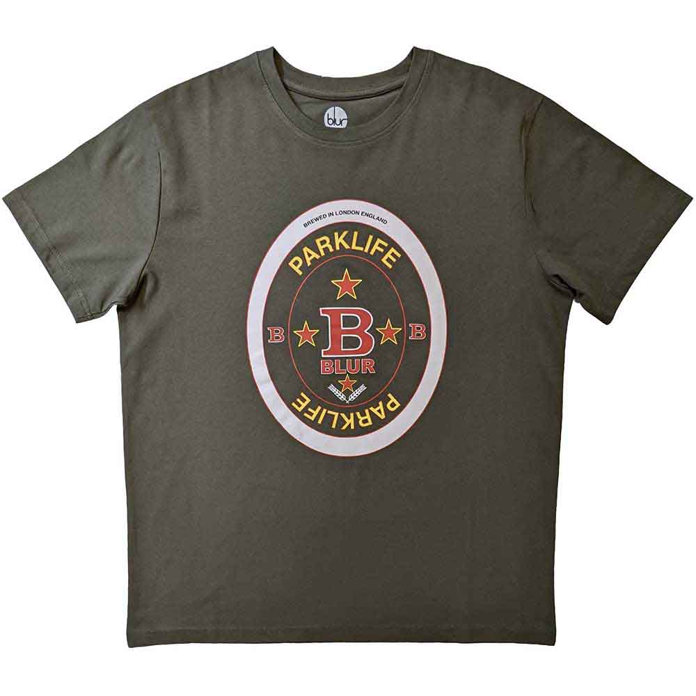 Blur | Parklife Beermat - T-Shirt Green