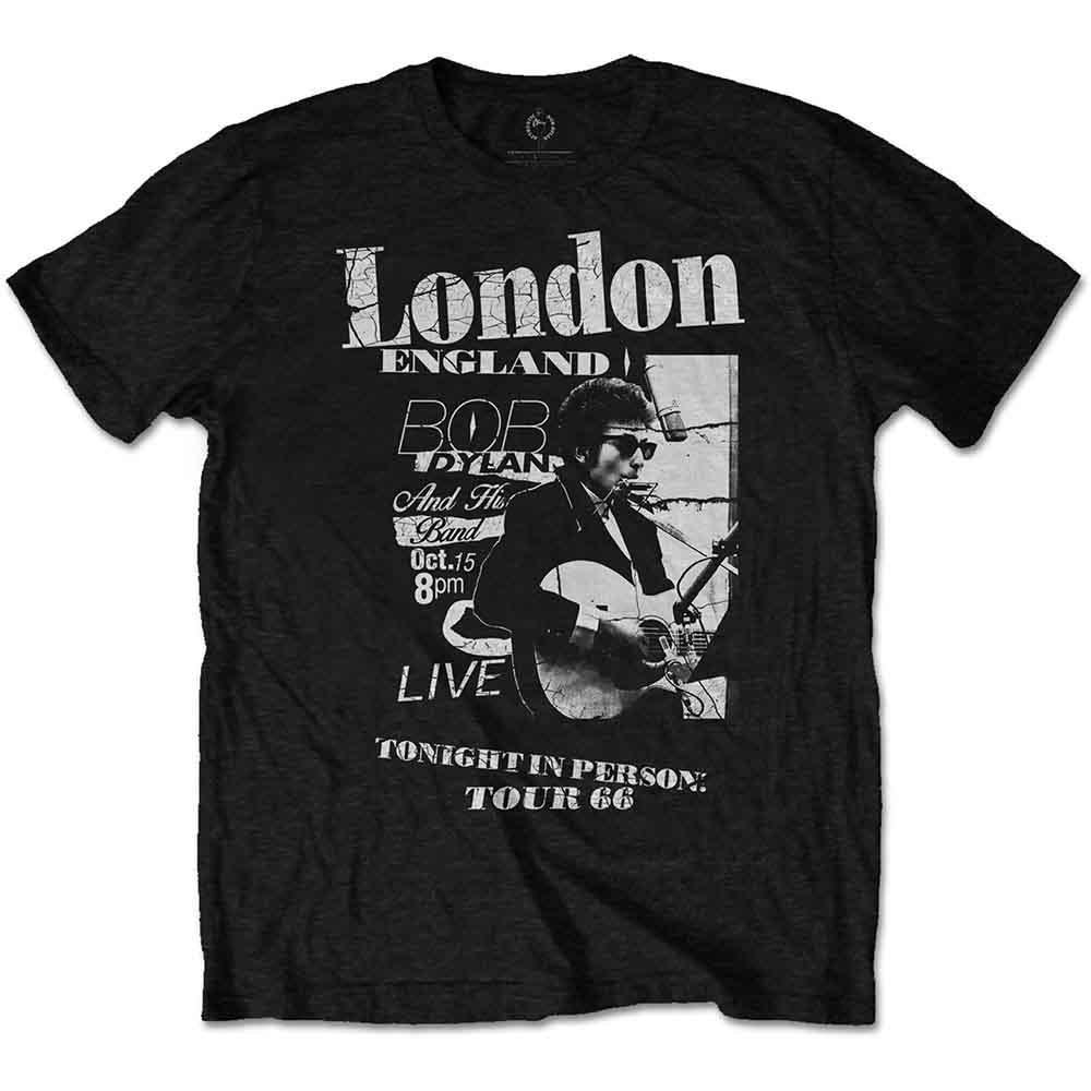 Bob Dylan | Scraps - T-Shirt Black