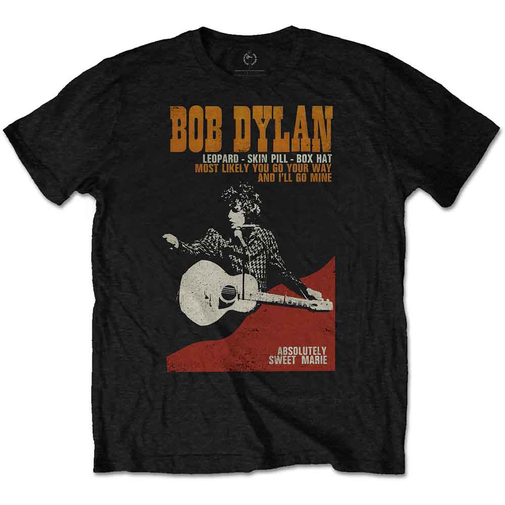 Bob Dylan | Sweet Marie - T-Shirt Black
