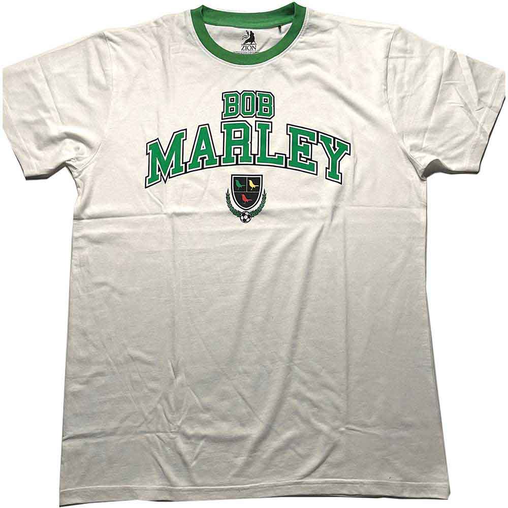 Bob Marley | Collegiate Crest - White